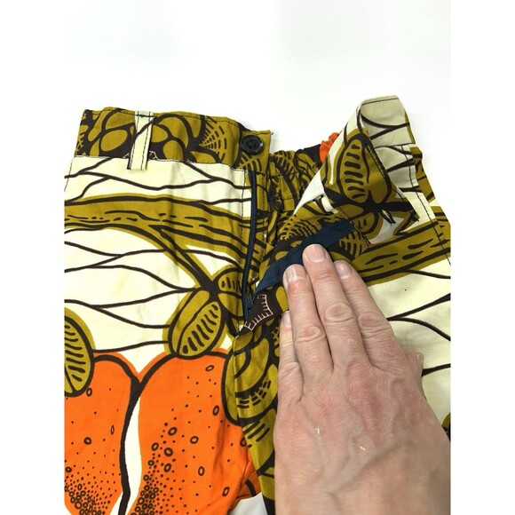 African Wax Fabric Ankara Pants No Size Check Measurements Multicolor Kids - Picture 2 of 10